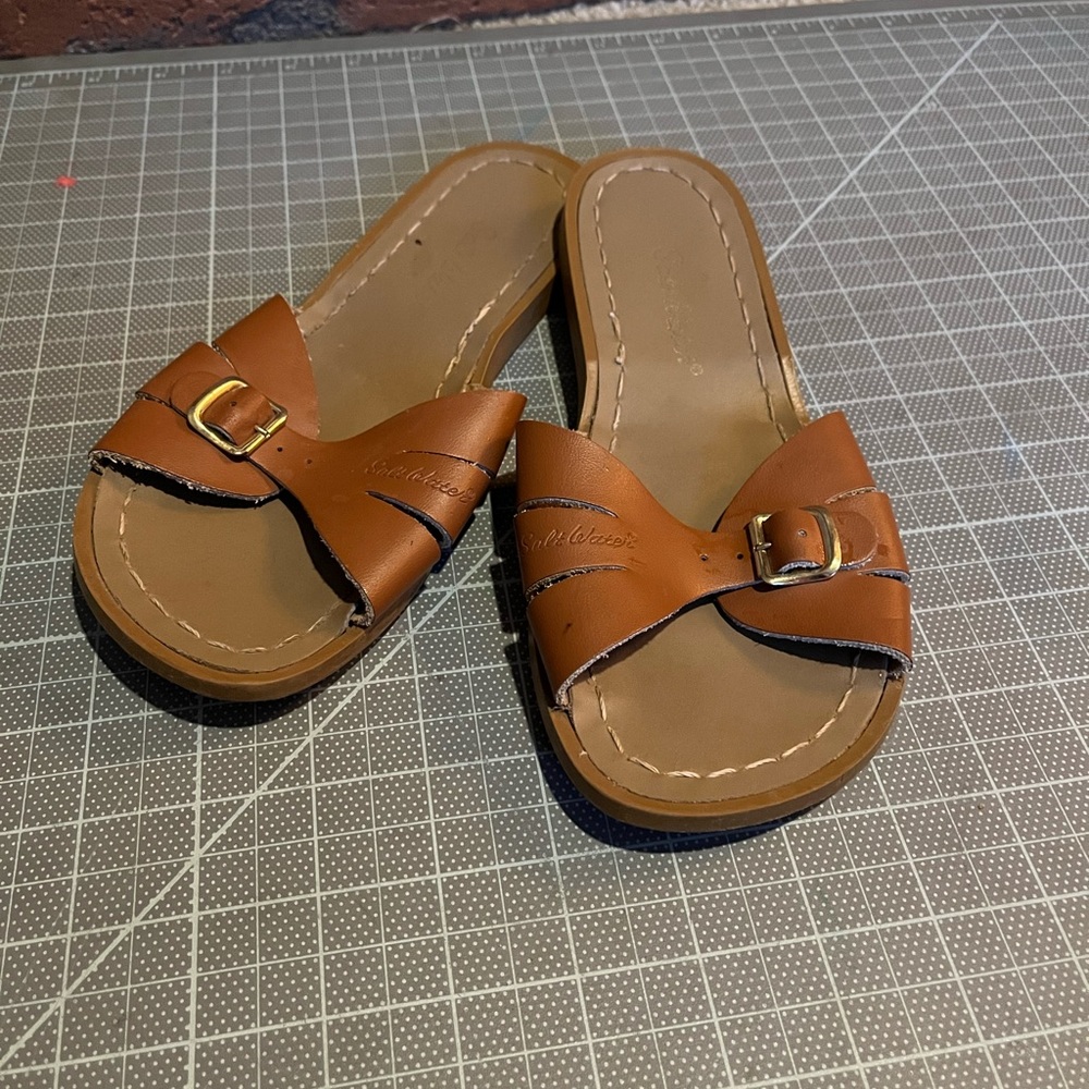 Salt Water Sandals by Hoy - Brown